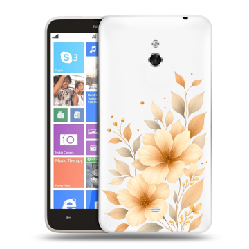 Пластиковый чехол на Nokia Lumia 1320 с принтом для девушки