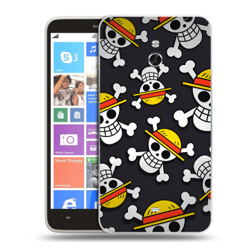 Пластиковый чехол на Nokia Lumia 1320 с принтом One Piece Ван Пис