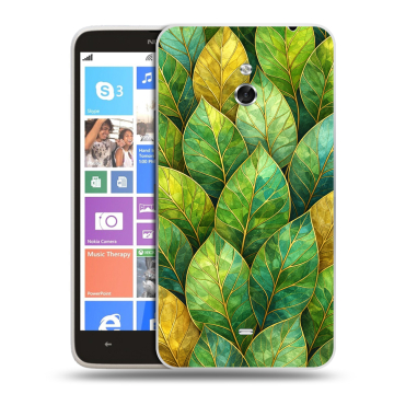 Пластиковый чехол на Nokia Lumia 1320 с принтом женский