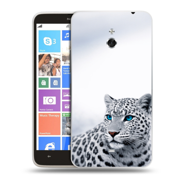 Пластиковый чехол на Nokia Lumia 1320 с принтом женский