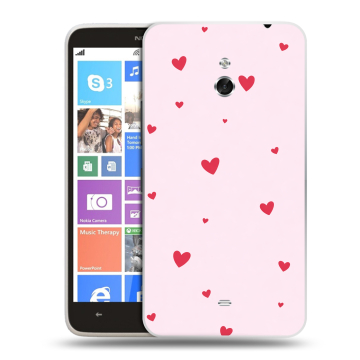 Пластиковый чехол на Nokia Lumia 1320 с принтом для девочек