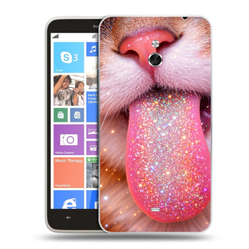 Пластиковый чехол на Nokia Lumia 1320 с принтом для девочек