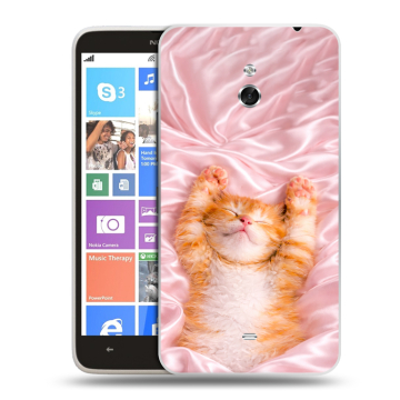 Пластиковый чехол на Nokia Lumia 1320 с принтом женский