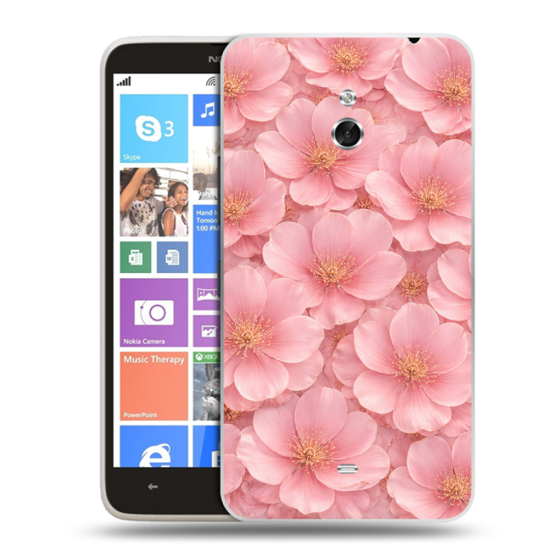 Пластиковый чехол на Nokia Lumia 1320 с принтом женский Пластиковый чехол на Nokia Lumia 1320 с принтом женский
