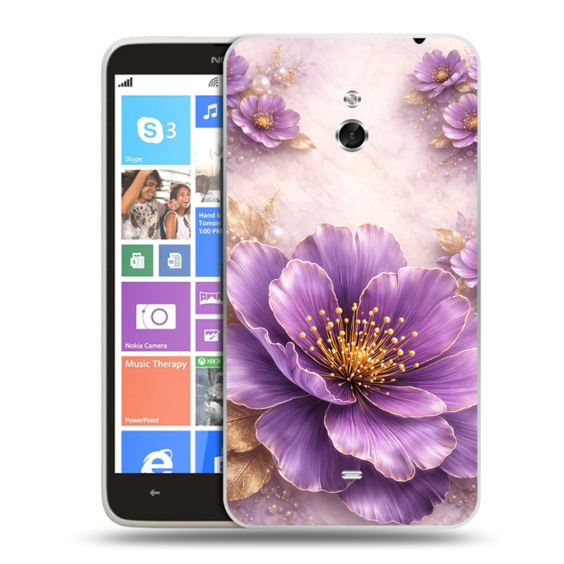 Пластиковый чехол на Nokia Lumia 1320 с принтом женский Пластиковый чехол на Nokia Lumia 1320 с принтом женский