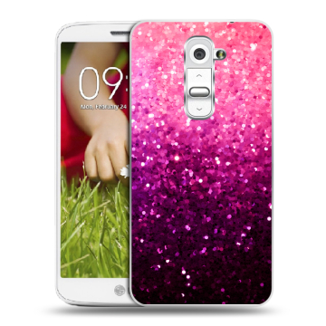 Пластиковый чехол на LG Optimus G2 mini с принтом Блестки Пластиковый чехол на LG Optimus G2 mini с принтом Блестки
