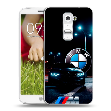 Пластиковый чехол на LG Optimus G2 mini с принтом БМВ BMW Пластиковый чехол на LG Optimus G2 mini с принтом БМВ BMW