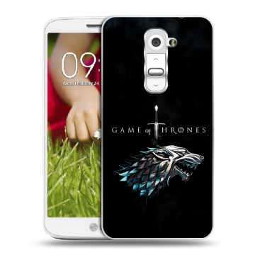 Пластиковый чехол на LG Optimus G2 mini с принтом Игра Престолов Game Thrones