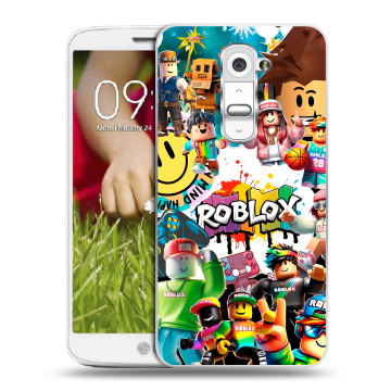 Пластиковый чехол на LG Optimus G2 mini с принтом Roblox Роблокс Пластиковый чехол на LG Optimus G2 mini с принтом Roblox Роблокс