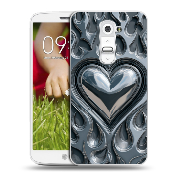 Пластиковый чехол на LG Optimus G2 mini с принтом Y2K