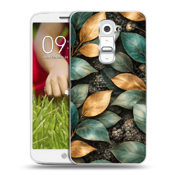 Пластиковый чехол на LG Optimus G2 mini с принтом женский