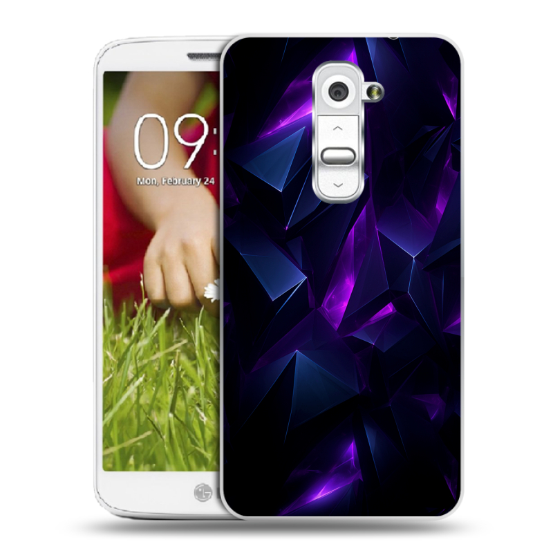 Пластиковый чехол на LG Optimus G2 mini с принтом Абстракиция Пластиковый чехол на LG Optimus G2 mini с принтом Абстракиция