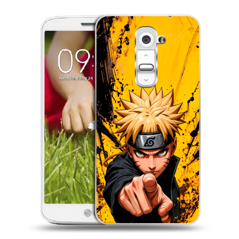 Пластиковый чехол на LG Optimus G2 mini с принтом Naruto Наруто Пластиковый чехол на LG Optimus G2 mini с принтом Naruto Наруто