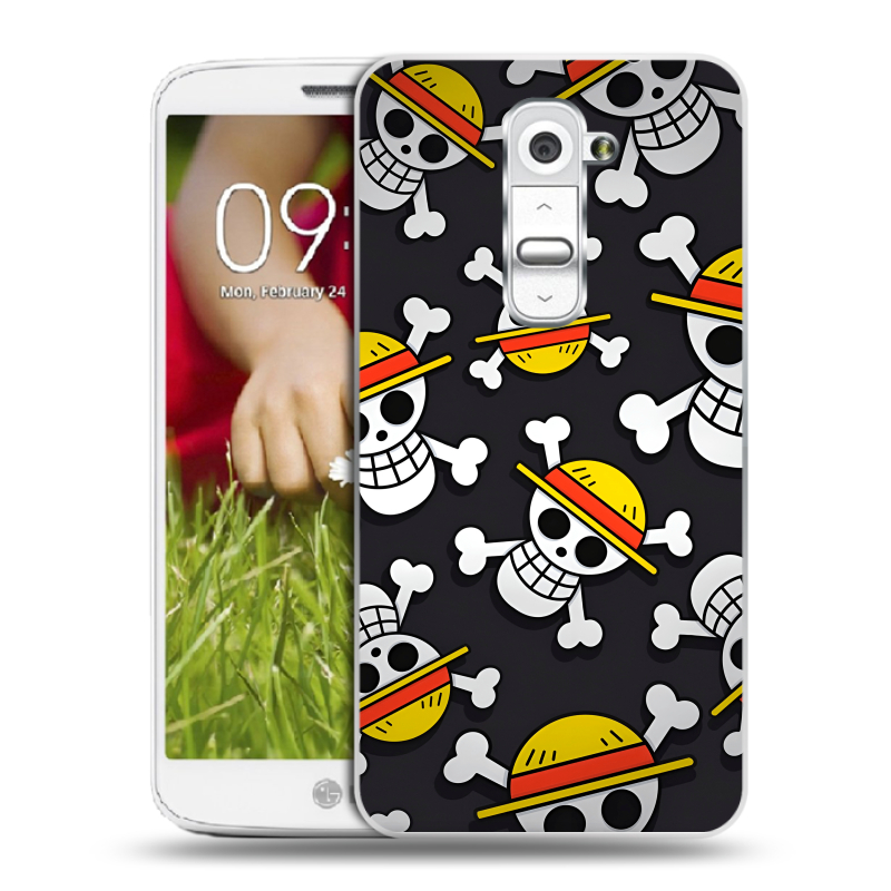 Пластиковый чехол на LG Optimus G2 mini с принтом One Piece Ван Пис Пластиковый чехол на LG Optimus G2 mini с принтом One Piece Ван Пис