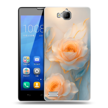 Пластиковый чехол на Huawei Honor 3c с принтом Женский Пластиковый чехол на Huawei Honor 3c с принтом Женский
