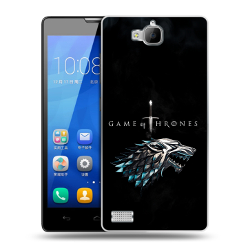 Пластиковый чехол на Huawei Honor 3c с принтом Игра Престолов Game Thrones