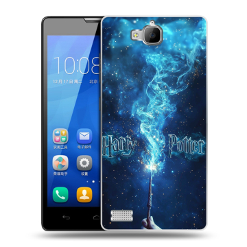 Пластиковый чехол на Huawei Honor 3c с принтом Harry Potter Гарри Поттер Пластиковый чехол на Huawei Honor 3c с принтом Harry Potter Гарри Поттер
