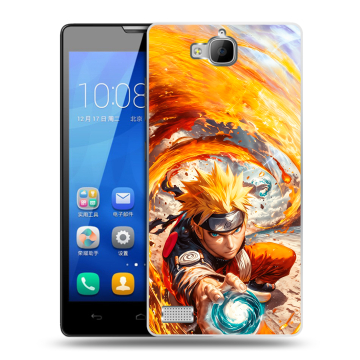 Пластиковый чехол на Huawei Honor 3c с принтом Аниме Наруто Naruto Пластиковый чехол на Huawei Honor 3c с принтом Аниме Наруто Naruto