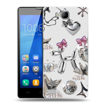 Пластиковый чехол на Huawei Honor 3c с принтом Y2K