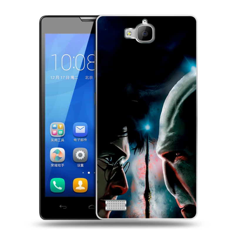 Пластиковый чехол на Huawei Honor 3c с принтом Гарри Поттер Harry Potter Пластиковый чехол на Huawei Honor 3c с принтом Гарри Поттер Harry Potter