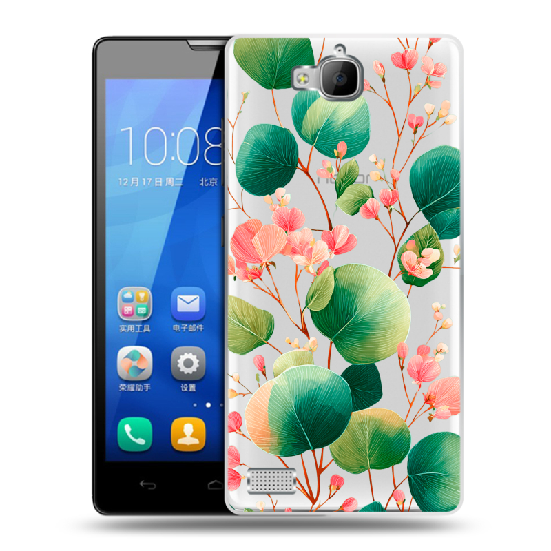 Пластиковый чехол на Huawei Honor 3c с принтом женский Пластиковый чехол на Huawei Honor 3c с принтом женский
