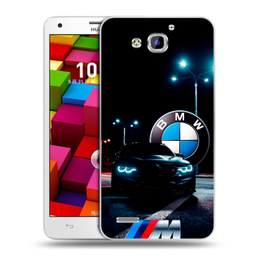 Пластиковый чехол на Huawei Honor 3x с принтом БМВ BMW Пластиковый чехол на Huawei Honor 3x с принтом БМВ BMW
