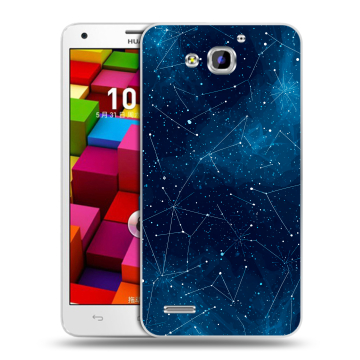 Пластиковый чехол на Huawei Honor 3x с принтом Космос звезды Пластиковый чехол на Huawei Honor 3x с принтом Космос звезды