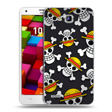 Пластиковый чехол на Huawei Honor 3x с принтом One Piece Ван Пис