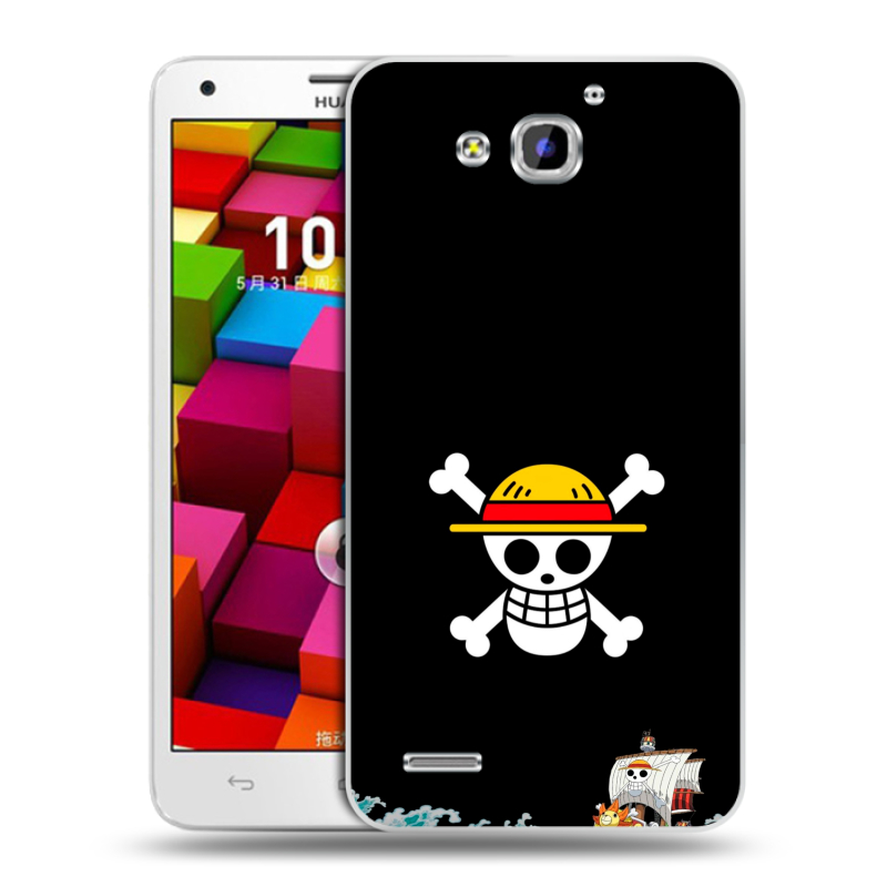 Пластиковый чехол на Huawei Honor 3x с принтом One Piece Ван Пис Пластиковый чехол на Huawei Honor 3x с принтом One Piece Ван Пис
