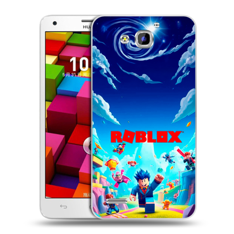 Пластиковый чехол на Huawei Honor 3x с принтом Roblox Роблокс Пластиковый чехол на Huawei Honor 3x с принтом Roblox Роблокс