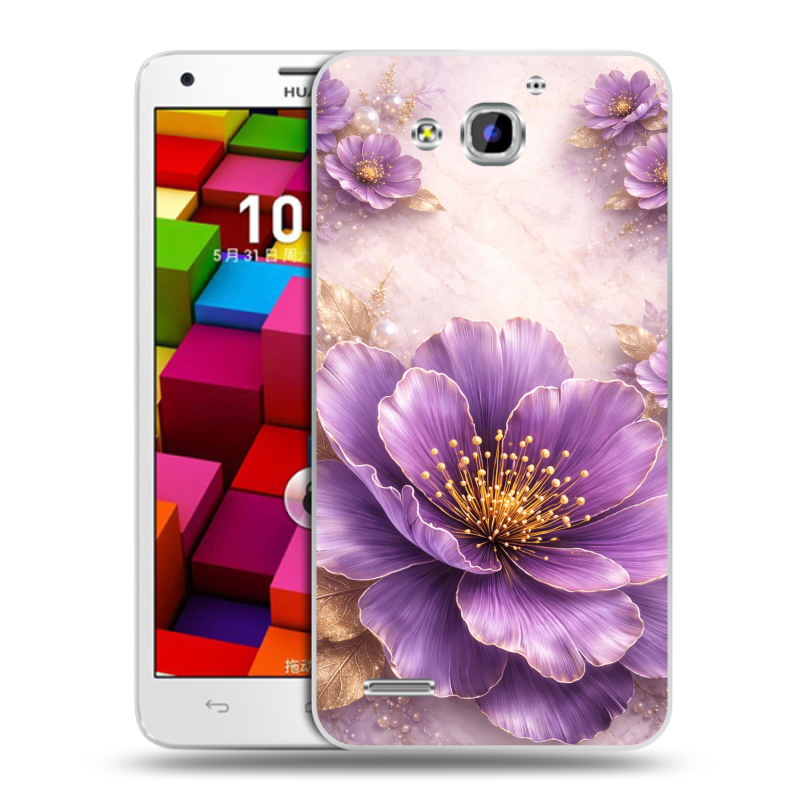 Пластиковый чехол на Huawei Honor 3x с принтом женский Пластиковый чехол на Huawei Honor 3x с принтом женский