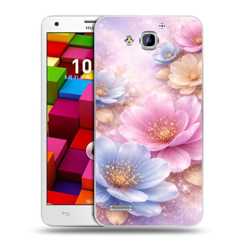 Пластиковый чехол на Huawei Honor 3x с принтом женский Пластиковый чехол на Huawei Honor 3x с принтом женский