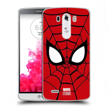 Силиконовый чехол на LG G3 (Dual-LTE) с принтом человек паук spiderman Силиконовый чехол на LG G3 (Dual-LTE) с принтом человек паук spiderman