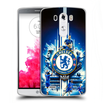 Силиконовый чехол на LG G3 (Dual-LTE) с принтом Chelsea Челси
