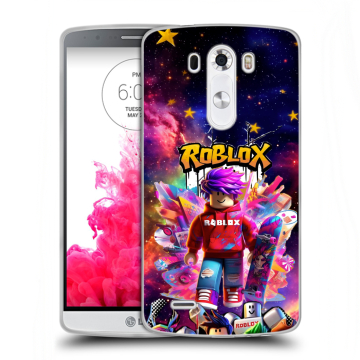 Силиконовый чехол на LG G3 (Dual-LTE) с принтом Roblox Роблокс Силиконовый чехол на LG G3 (Dual-LTE) с принтом Roblox Роблокс