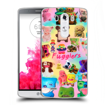 Силиконовый чехол на LG G3 (Dual-LTE) с принтом Флагер Fuggler