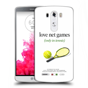 Силиконовый чехол на LG G3 (Dual-LTE) с принтом для девочек