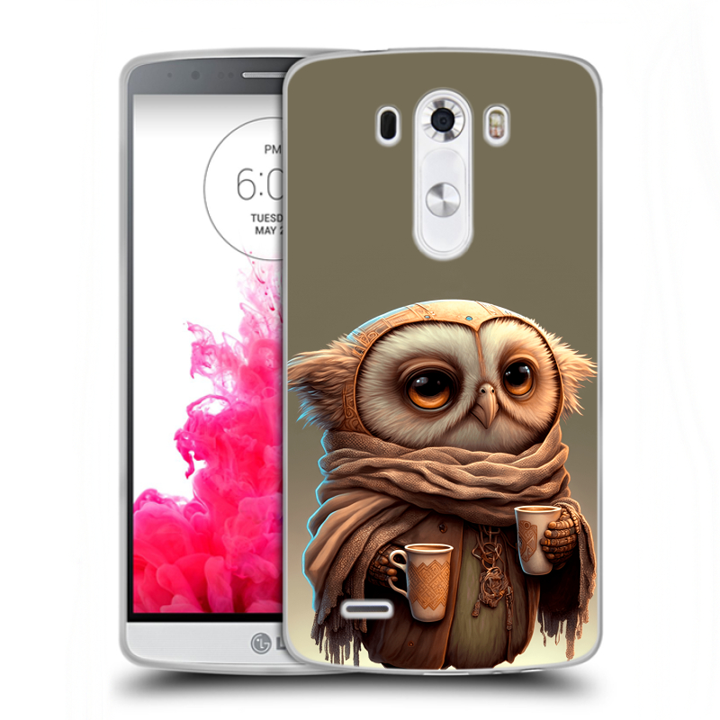Пластиковый чехол на LG G3 (Dual-LTE) с принтом Сова Пластиковый чехол на LG G3 (Dual-LTE) с принтом Сова