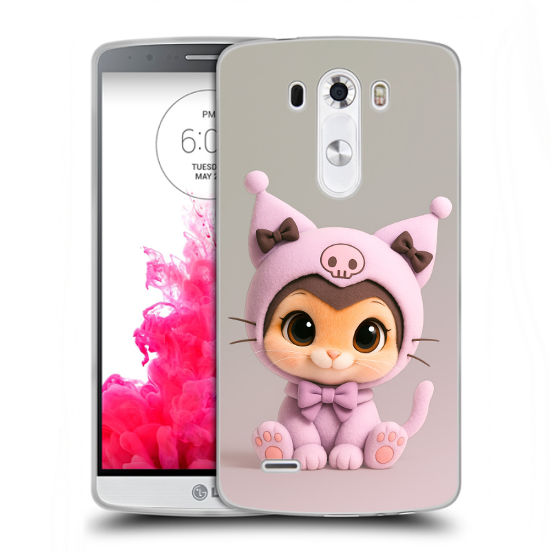 Силиконовый чехол на LG G3 (Dual-LTE) с принтом Куроми Kuromi Силиконовый чехол на LG G3 (Dual-LTE) с принтом Куроми Kuromi