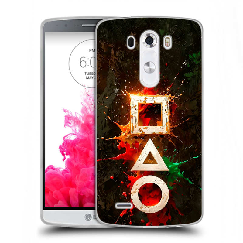 Пластиковый чехол на LG G3 (Dual-LTE) с принтом Squid Game Игра кальмара Пластиковый чехол на LG G3 (Dual-LTE) с принтом Squid Game Игра кальмара