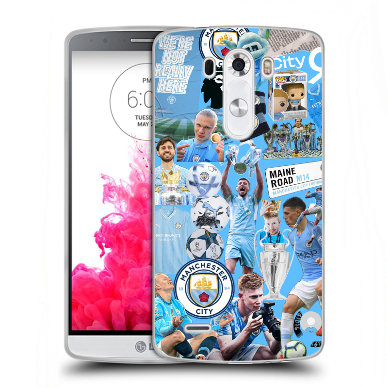 Пластиковый чехол на LG G3 (Dual-LTE) с принтом Man City Манчестер Сити Пластиковый чехол на LG G3 (Dual-LTE) с принтом Man City Манчестер Сити