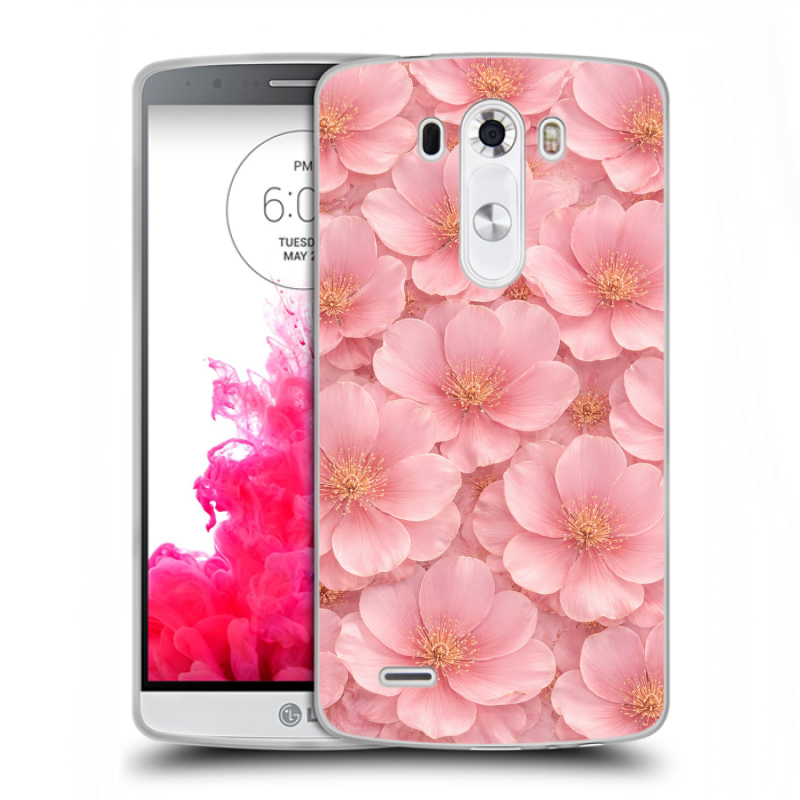Силиконовый чехол на LG G3 (Dual-LTE) с принтом женский Силиконовый чехол на LG G3 (Dual-LTE) с принтом женский