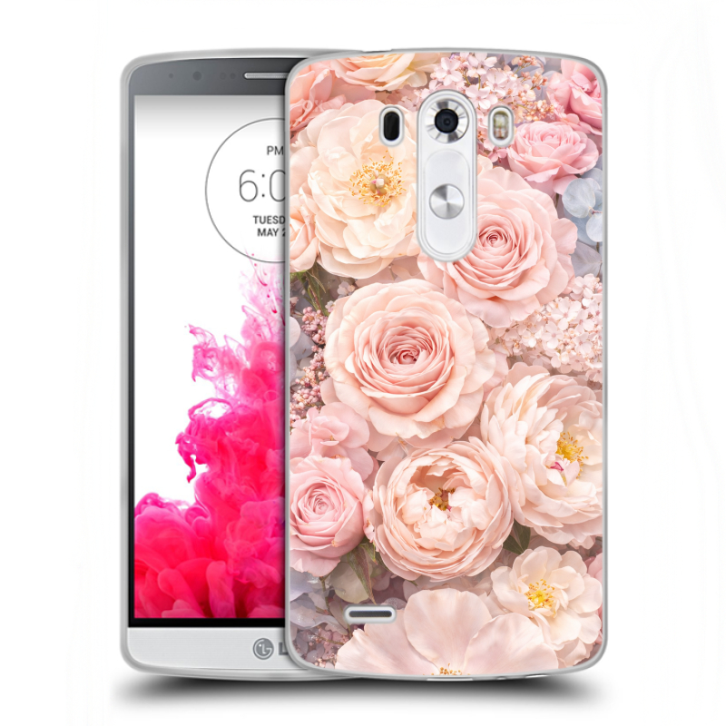 Силиконовый чехол на LG G3 (Dual-LTE) с принтом женский Силиконовый чехол на LG G3 (Dual-LTE) с принтом женский