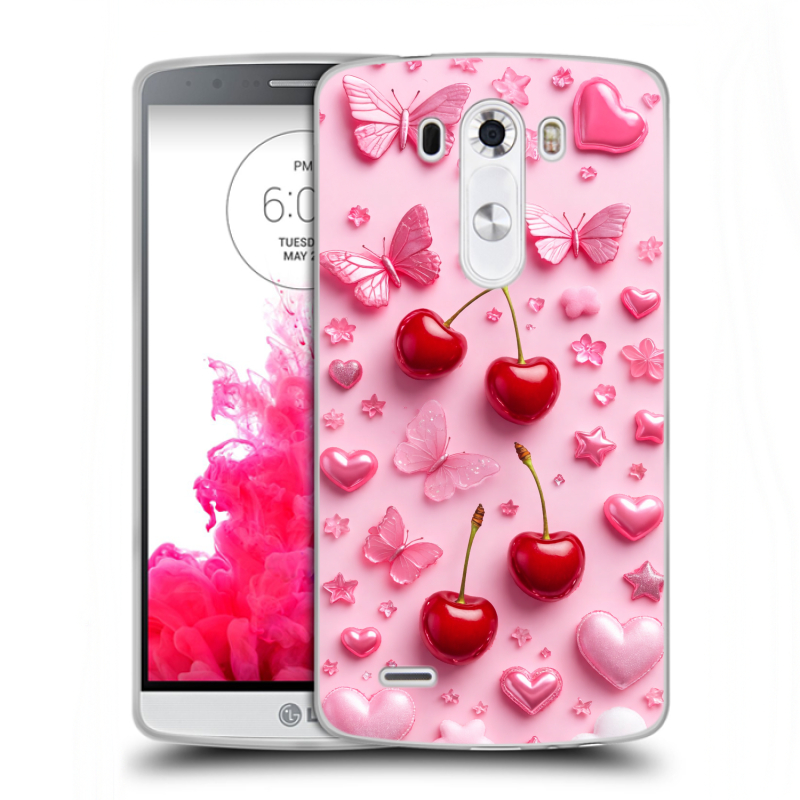 Пластиковый чехол на LG G3 (Dual-LTE) с принтом для девочек Пластиковый чехол на LG G3 (Dual-LTE) с принтом для девочек