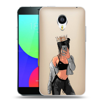Силиконовый чехол на Meizu MX4 с принтом Женские принты