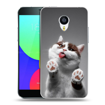 Силиконовый чехол на Meizu MX4 с принтом Коты