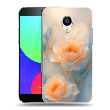 Силиконовый чехол на Meizu MX4 с принтом Женский