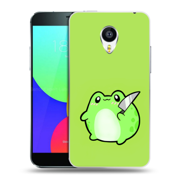 Силиконовый чехол на Meizu MX4 с принтом Лягушенок