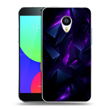 Силиконовый чехол на Meizu MX4 с принтом Абстракиция