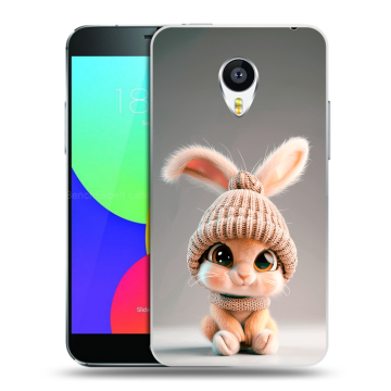 Силиконовый чехол на Meizu MX4 с принтом Кролик Силиконовый чехол на Meizu MX4 с принтом Кролик